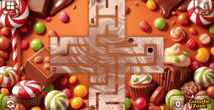 Sweetie Candy Maze: Brown Chocolate Free Download