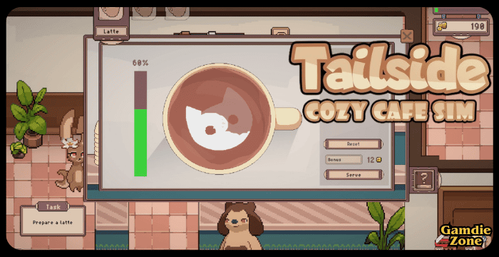 Tailside: Cozy Cafe Sim Download PC Game