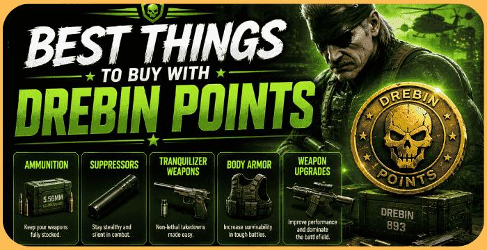 Metal Gear Solid 4 Drebin Points Guide for Beginners