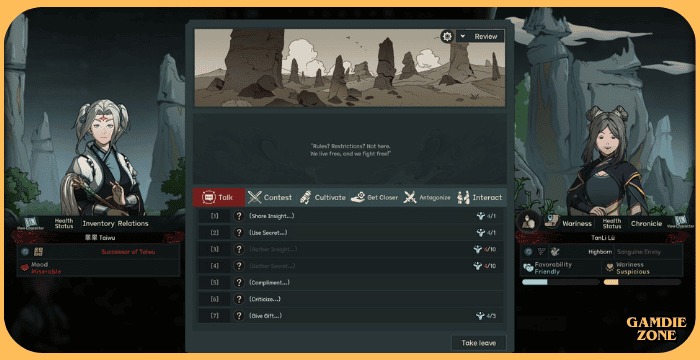 The Scroll of Taiwu : Beyond The Dome Game Download